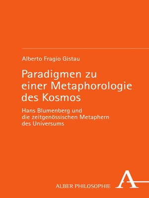 cover image of Paradigmen zu einer Metaphorologie des Kosmos